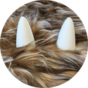 Round Puppet Horns
