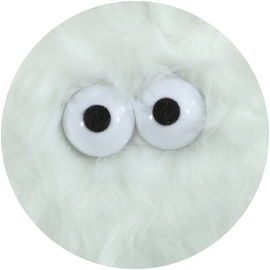White Short Pile Faux Fur Yardage