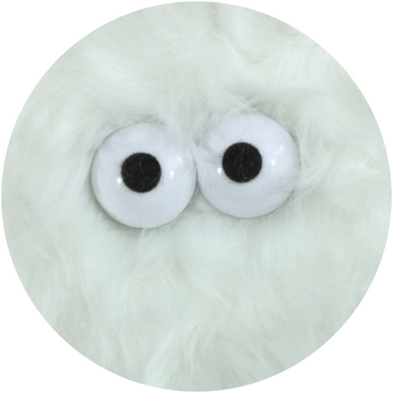 White Short Pile Faux Fur Yardage