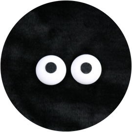 Black Short Pile Faux Fur Yardage