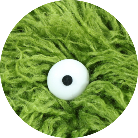 Olive Green Shag Faux Fur Yardage