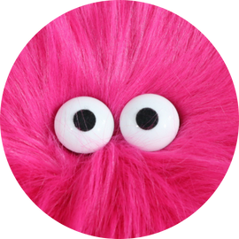 Raspberry Pink Faux Fur Yardage
