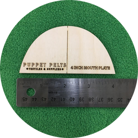 Mouth Plate 4" - (2 Plates per Set) - 0