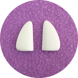 Triangle Blank Polished Puppet Eyes